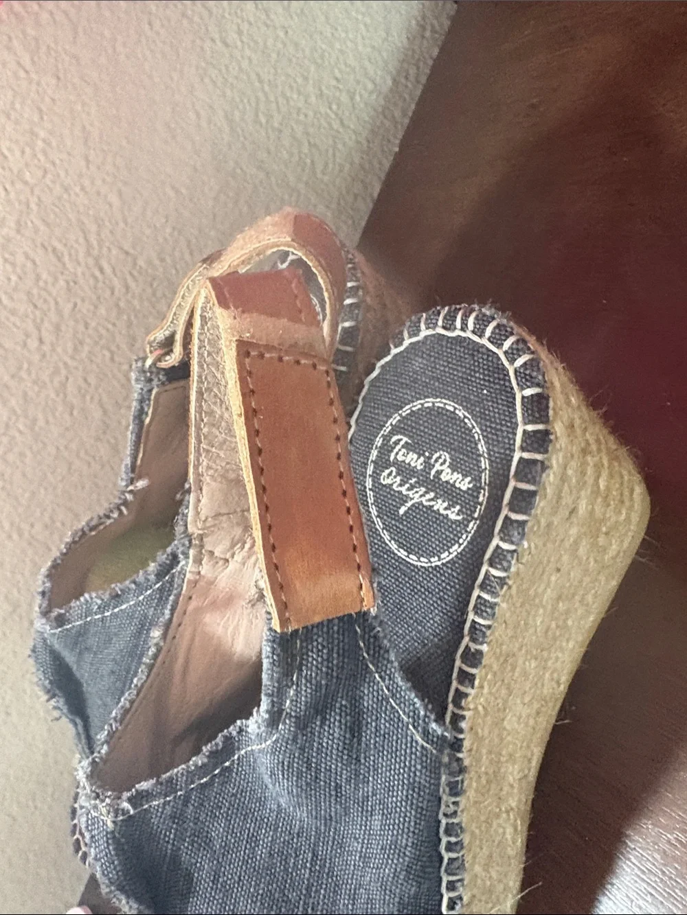 New pair Toni Pons 'Lugano' size 38